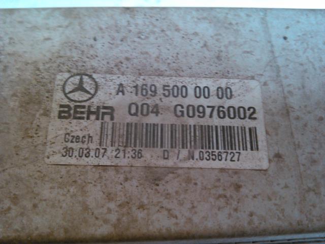 Intercooler til Mercedes A-Klasse 2005-2012 (W169) (W169) 