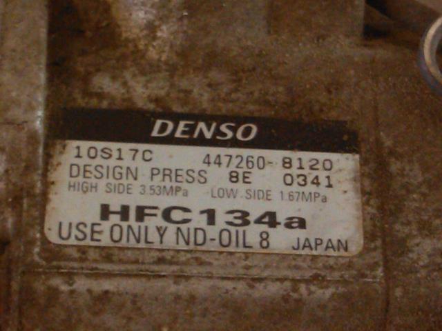 Aircondition kompressor til Toyota Previa 2000-2007  (DENSO|447260-8120|)
