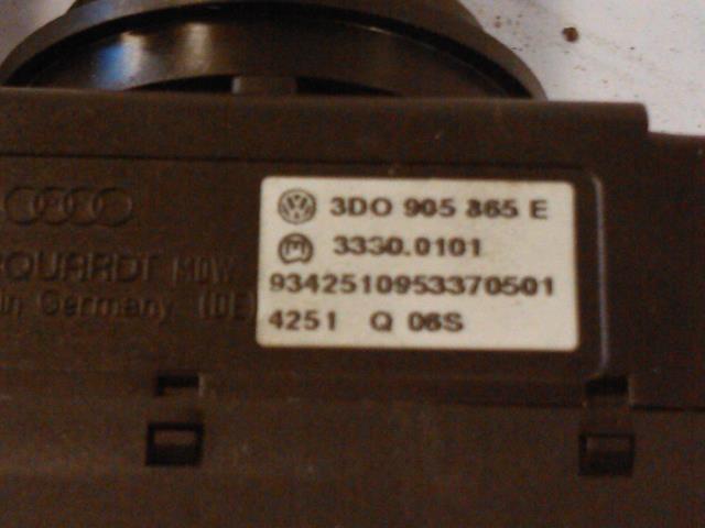Tenningslås til VW Touareg 2003-2007 (Type I, Fase 1)  (3D0955365E|7LL0907719|)