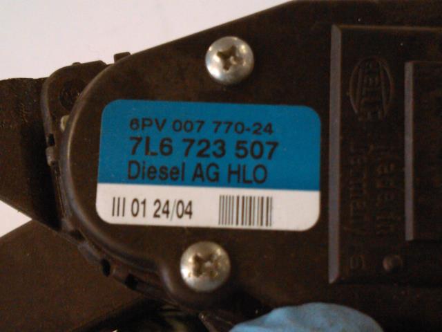 Pedal gass til VW Touareg 2003-2007 (Type I, Fase 1)  (7L6723507|)