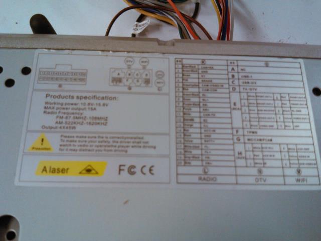 Bilstereo til VW Touareg 2003-2007 (Type I, Fase 1)  
