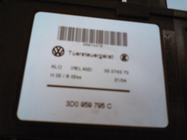 Ruteheis, kun motor, venstre bak til VW Touareg 2003-2007 (Type I, Fase 1) (3D0959795C|0130821765|)
