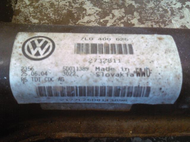 Travers foran hoved til VW Touareg 2003-2007 (Type I, Fase 1)  