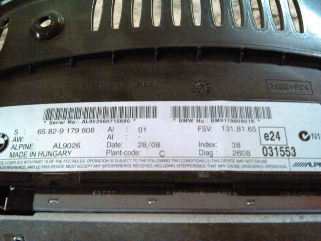 Instrument diverse til BMW 3-Serie 2005-2011 (E90/E91/E92/E93) (E90/E91/E92/E93) (65.82-9179808|)