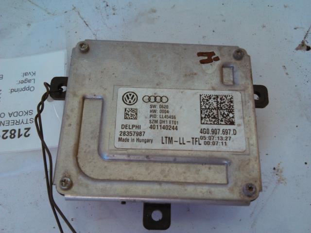 Styreenhet diverse til Škoda Octavia, 2013-2016 (Type III, Fase 1)  (DELPHI|4G0907697D)