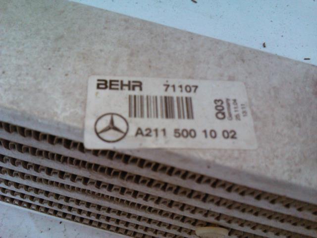 Intercooler til Mercedes E-Klasse 2002-2006 (Fase 1) (W211) (W211) 