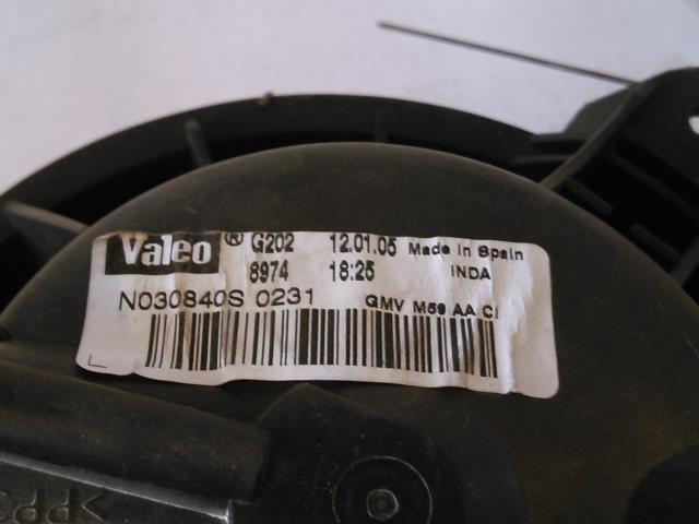 Varmeapparat motor til Citroën Berlingo 2002-2008 (Type I, Fase 2)  (VALEO|N030840S0231|)