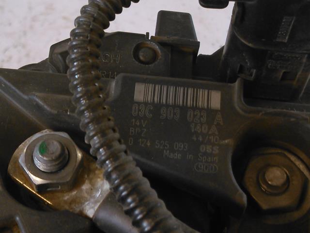 Dynamo til Škoda Yeti 2009-2013 (Fase 1)  (BOSCH|03C903023A|0124525093|)