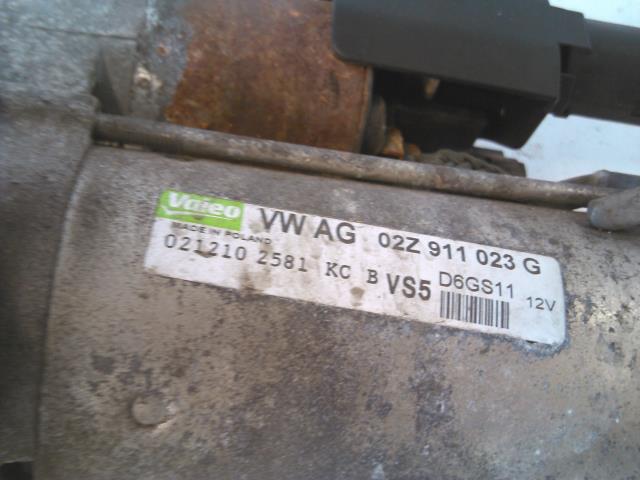 Starter til Škoda Yeti 2009-2013 (Fase 1)  (VALEO|02Z911023G|)