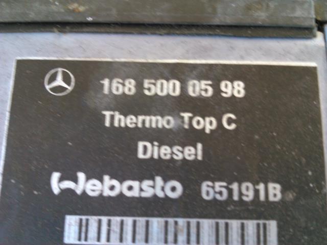 Dieselvarmer til Mercedes A-Klasse 1998-2004 (W168) (W168) (WEBASTO|1685000598|)