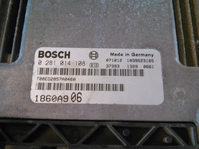 Styreenhet motor til Mitsubishi Outlander 2007-2010 (Type II, Fase 1)  (BOSCH|0281014108|1860A906|)