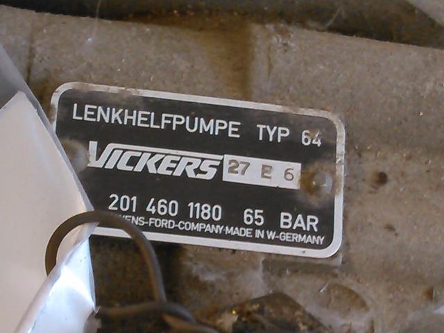 Servo pumpe mekanisk til Mercedes 190 1984-1993 (W201) (W201) (VICKERS|2014601180|)