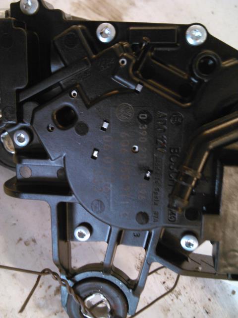Viskermotor frontrute til VW Polo 2005-2009 (Type IV, Fase 2)  (BOSCH|0390201596|6Q6955711C|)