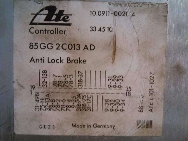 Styreenhet ABS til Ford Sierra 1987-1993 (ATE|85GG2C013AD|)