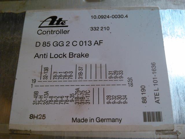 Styreenhet ABS til Ford Sierra 1987-1993  (ATE|85GG2C013AF|)