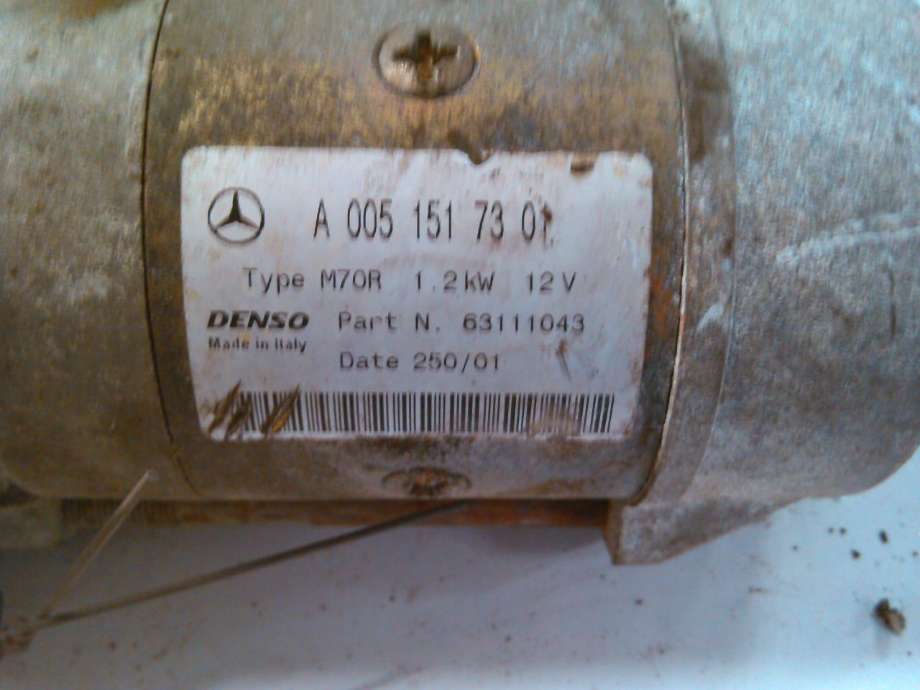 Starter til Mercedes E-Klasse 2000-2002 (Fase 2) (W210) (W210) 