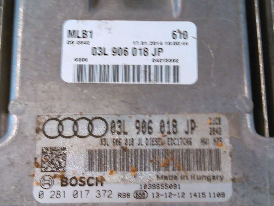 Styreenhet motor til Audi A4 2007-2014 (Type IV) (B8) (B8) (BOSCH|03L906018JP|0281017372|)