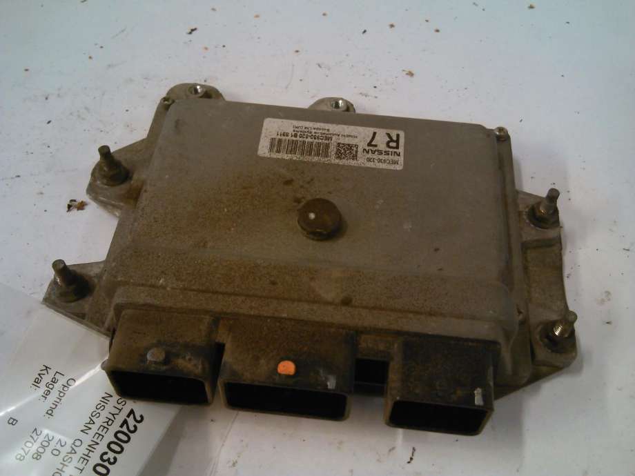 Styreenhet motor til Nissan Qashqai, 2007-2010 (Type I, Fase 1)  (MEC930-320B18911)