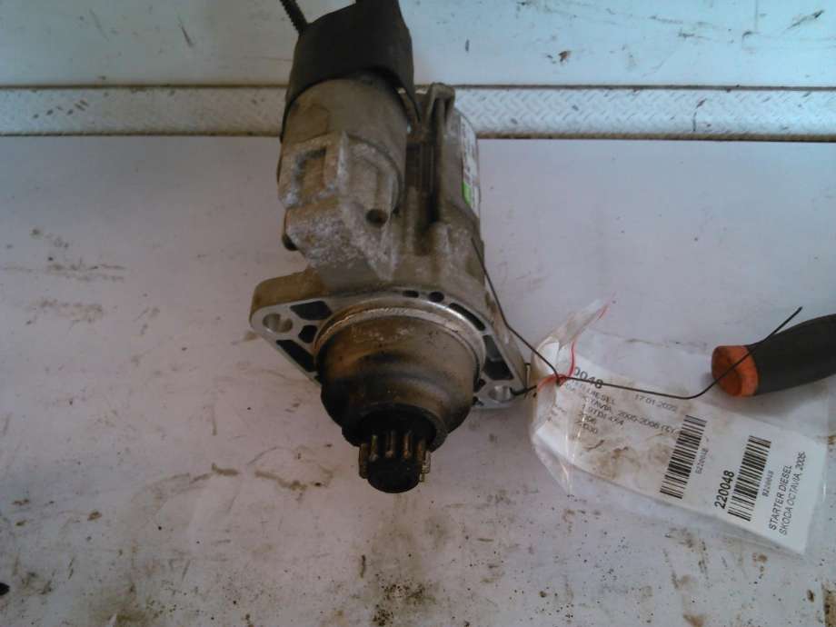 Starter diesel til Škoda Octavia 2005-2008 (Type II, Fase 1)