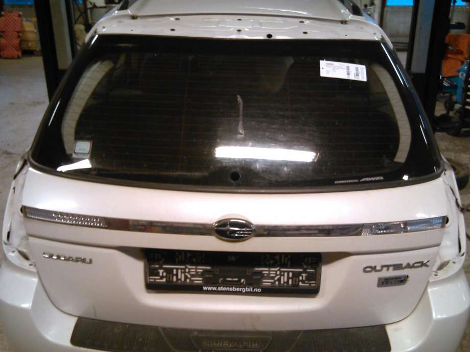 Bakluke til Subaru Legacy, 2007-2009 (Type IV, Fase 2)  