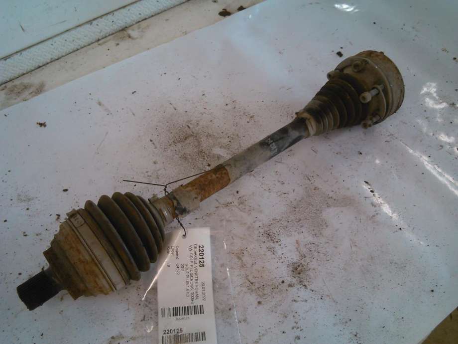 Drivaksel venstre foran, diesel/manuell til VW Golf, Plus/Cross, 2009-2013 (Fase 2)  