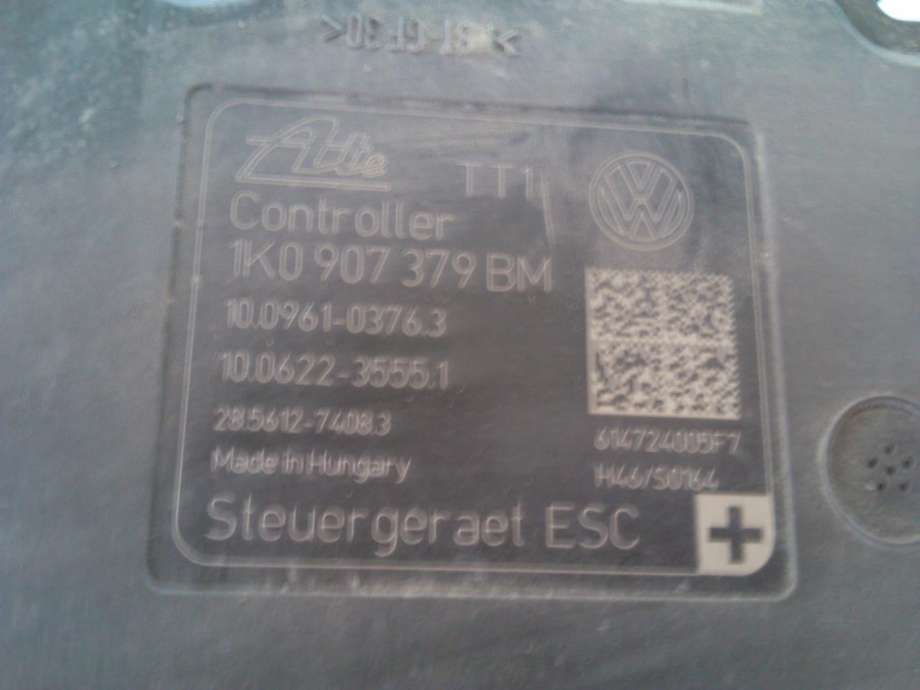 ABS sentral til Škoda Superb 2008-2015 (Type II)  (1K0907379BM|)