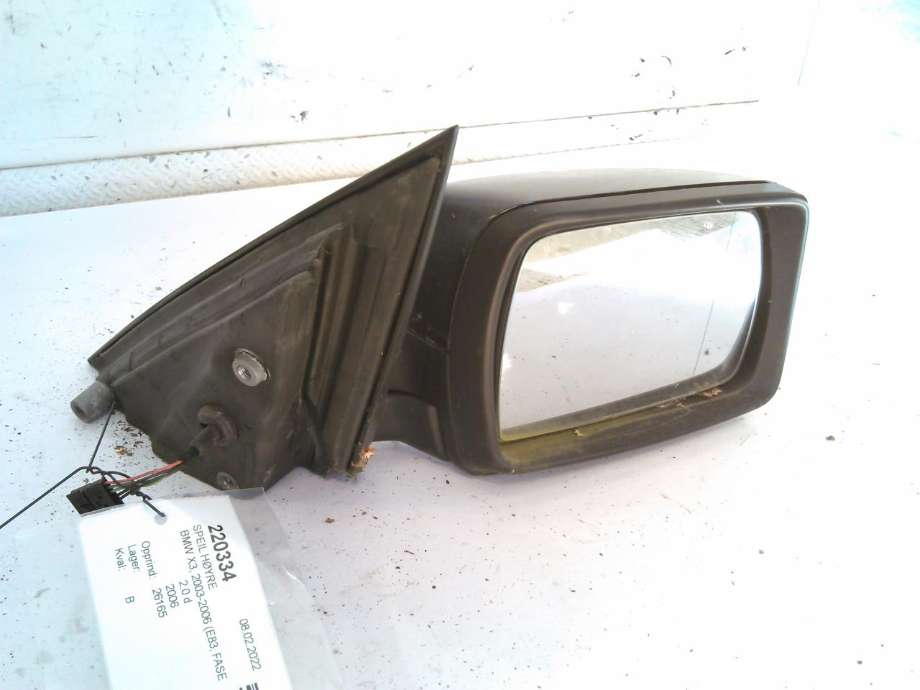 Speil høyre til BMW X3, 2003-2006 (Fase 1) (E83) (E83) 