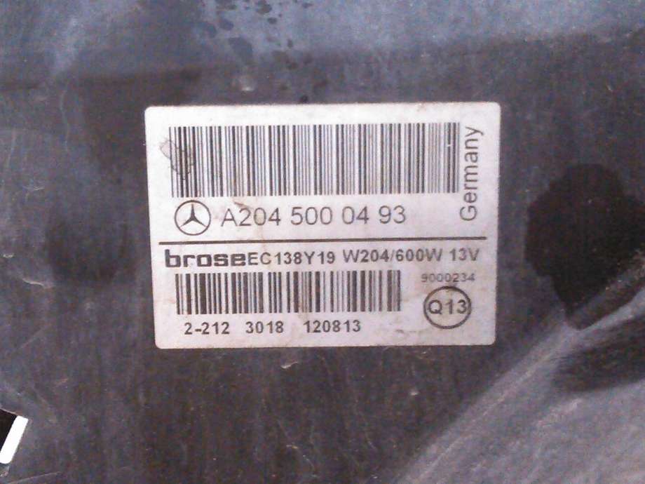 Kjølevifte elektrisk til Mercedes B-Klasse 2011-2018 (W246) (W246) 