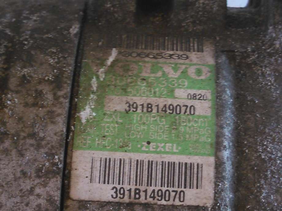 Aircondition kompressor til Volvo XC70 2001-2004 (Type I, Fase 1)  