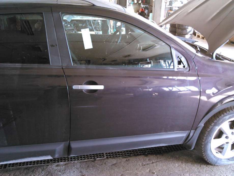 Dør høyre foran til Nissan Qashqai, 2010-2014 (Type I, Fase 2)