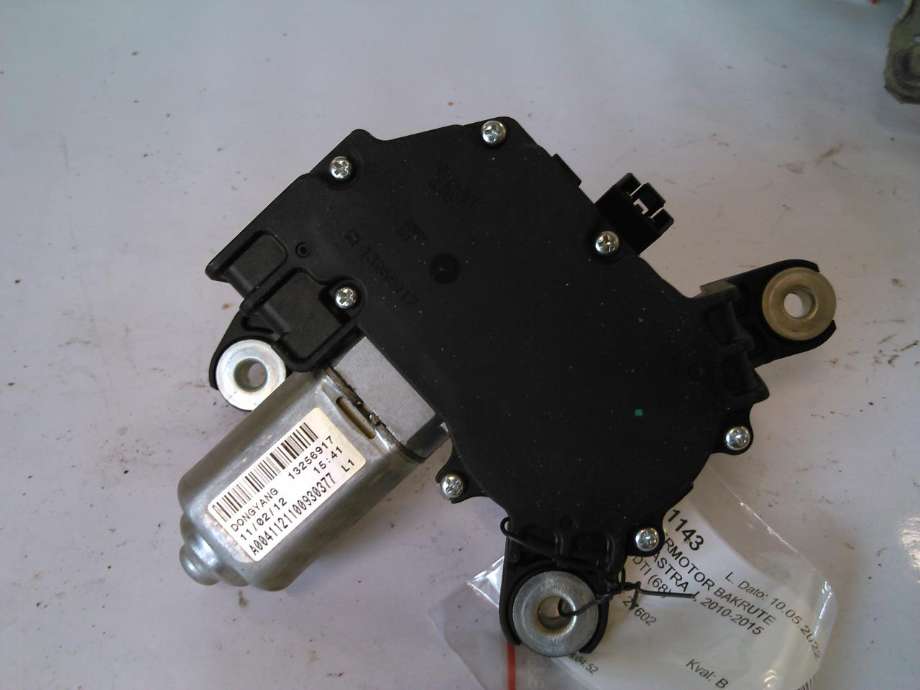 Viskermotor bakrute til Opel Astra J 2010-2015  (13256917|)