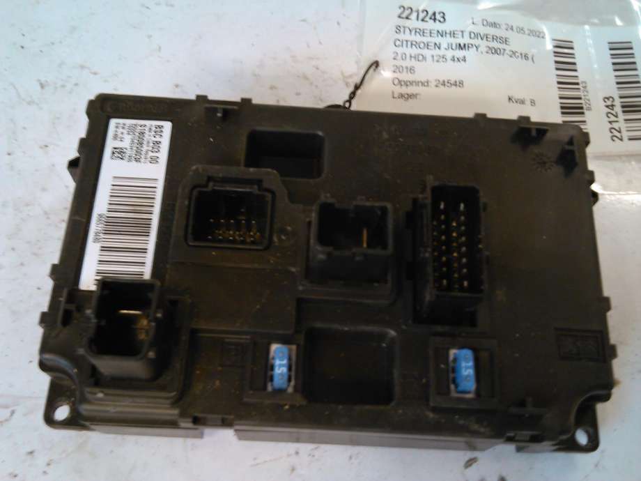 Styreenhet diverse til Citroën Jumpy, 2007-2016 (Type II)  (CONTINENTAL|S180085003F)