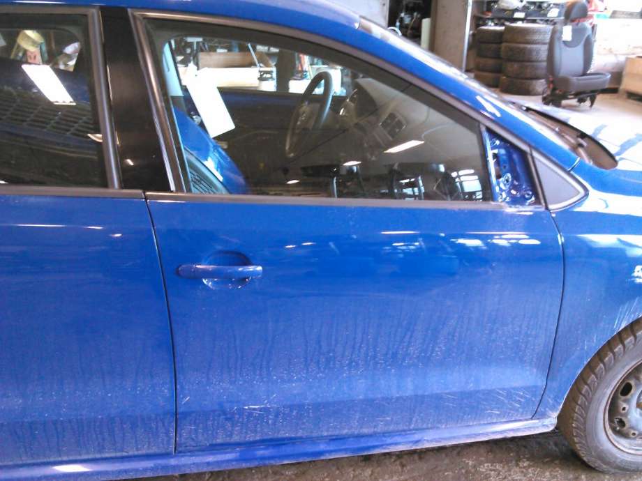 Dør høyre foran til VW Polo, 2009-2014 (Type V, Fase 1)  