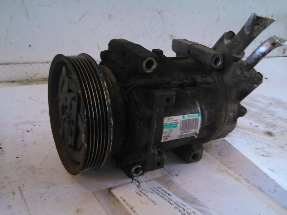 Aircondition kompressor til Nissan Qashqai, 2010-2014 (Type I, Fase 2)  (SANDEN|926009865R)