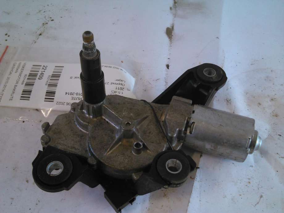 Viskermotor bakrute til Nissan Qashqai, 2010-2014 (Type I, Fase 2)  (BOSCH|0390201820)