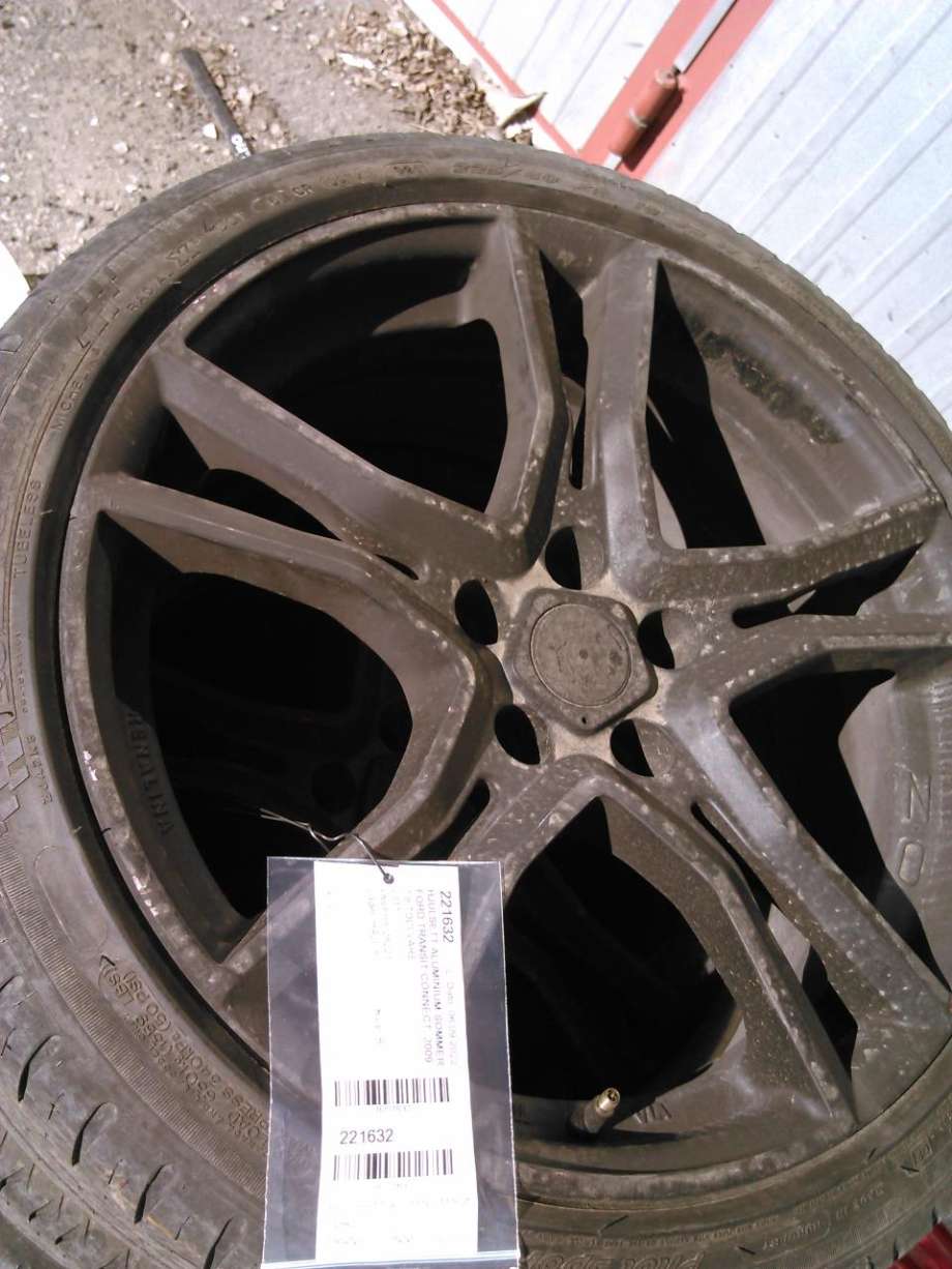 Hjulsett aluminium sommer til Ford Transit Connect 2009-2013 (Type I, Fase 2)  