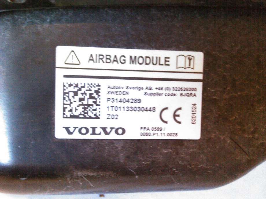 Airbag diverse til Volvo V40 2012-2019 (P31404289|)
