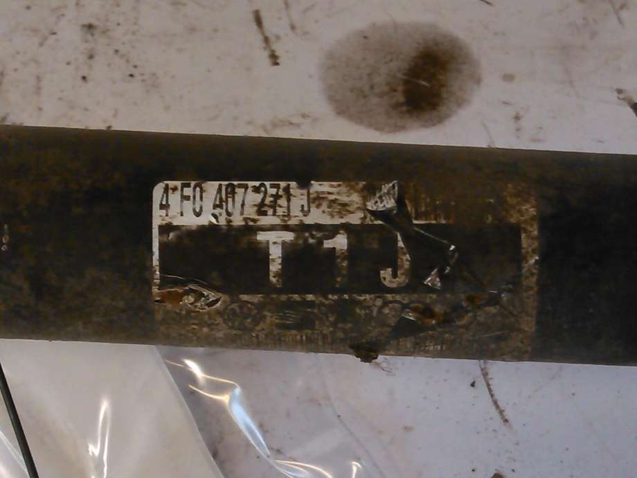 Drivaksel venstre foran, diesel/automat til Audi A6 2005-2008 (Type III, Fase 1) (C6) (C6) (4F0407271J|)