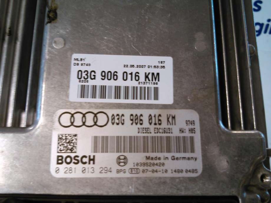 Styreenhet motor til Audi A4 2004-2008 (Type III) (B7) (B7) (03G906016KM|0281013294|)