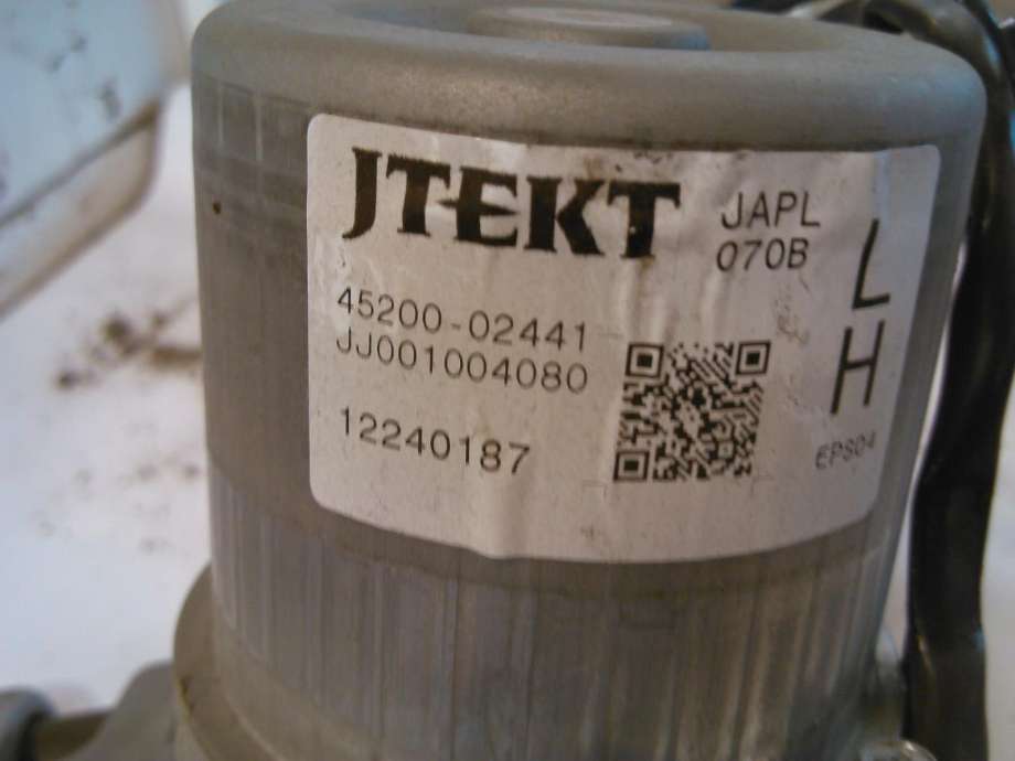 Rattaksel elektrisk servo til Toyota Auris 2010-2012 (Type I, Fase 2)
