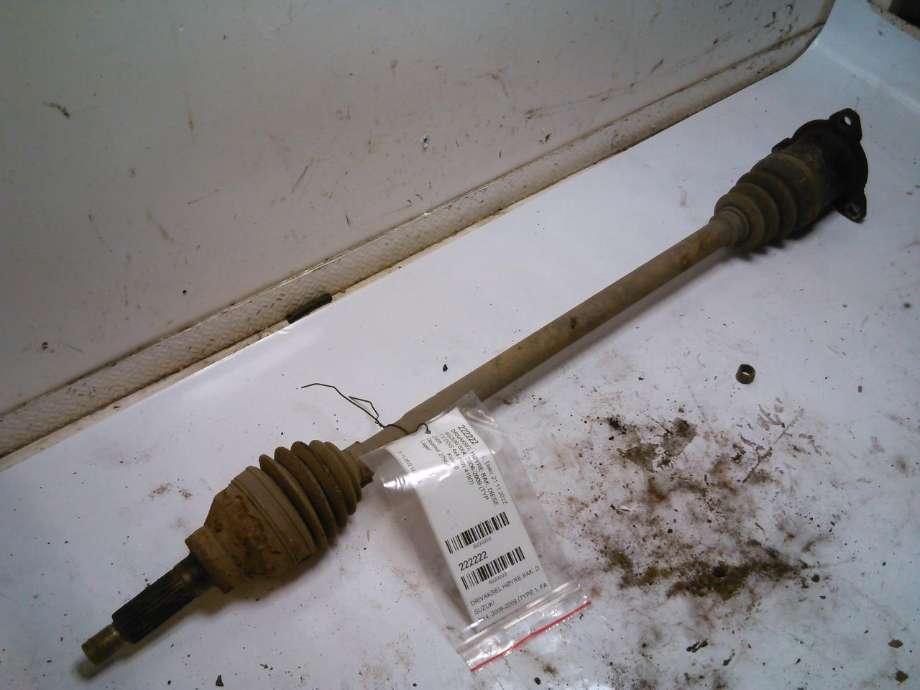 Drivaksel høyre bak, diesel/manuell til Suzuki SX4, 2006-2009 (Type I, Fase 1)  