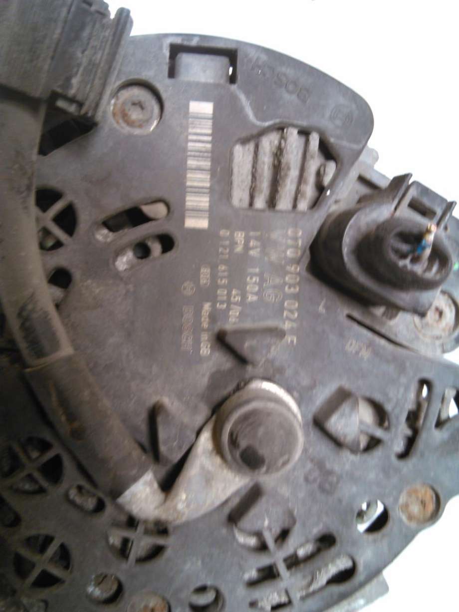 Dynamo diesel til VW Transporter / Caravelle 2003-2009 (Fase 1) (T5) (T5) 