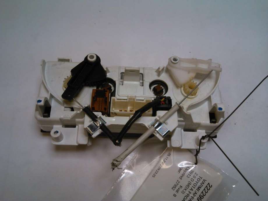Varmeapparat betjening til Toyota Proace 2013-2016 (Type I)  (DENSO|)