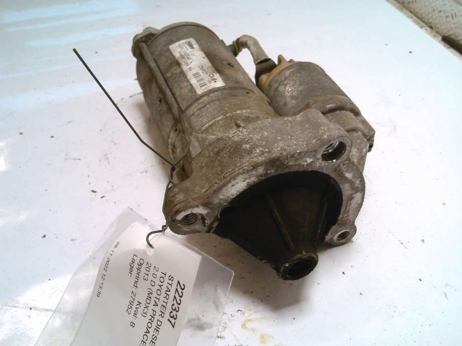 Starter diesel til Toyota Proace 2013-2016 (Type I)  (VALEO|9646972280|)