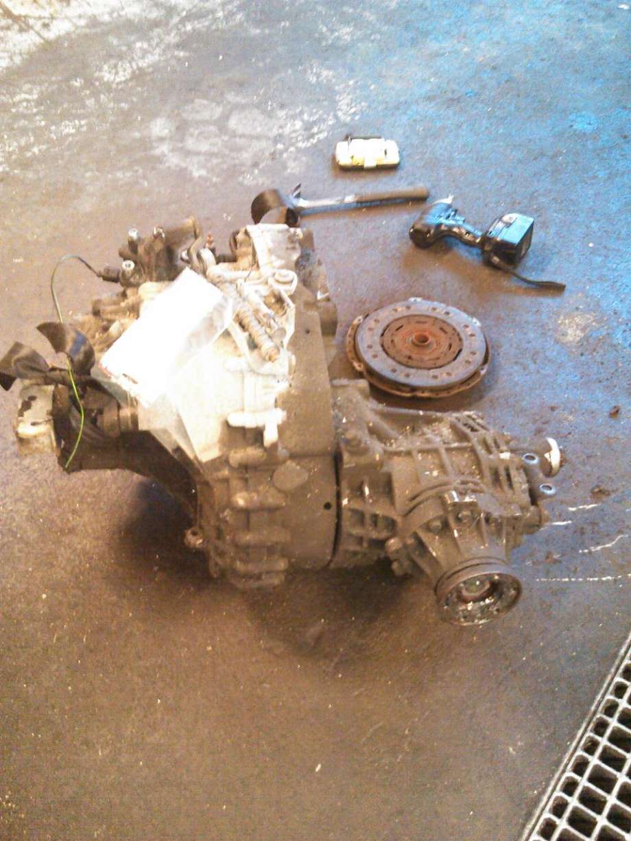 Girkasse 4WD komplett til VW Transporter / Caravelle 2003-2009 (Fase 1) (T5) (T5) 