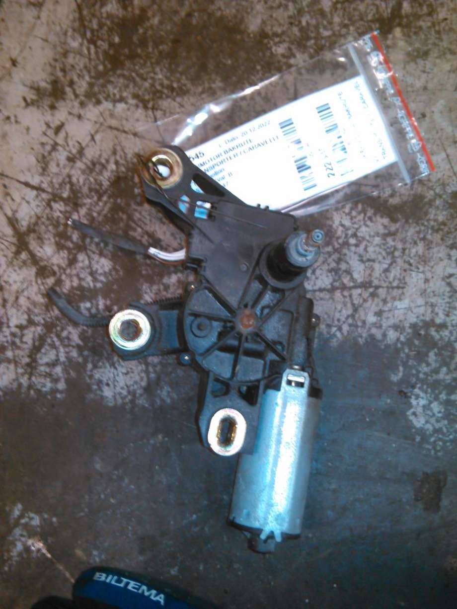 Viskermotor bakrute til VW Transporter / Caravelle 2003-2009 (Fase 1) (T5) (T5) 