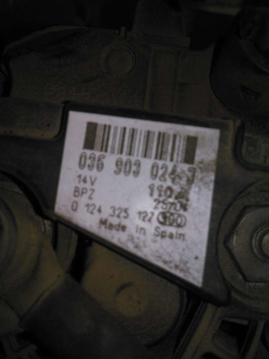 Dynamo til VW Golf V, Combi 2003-2008  