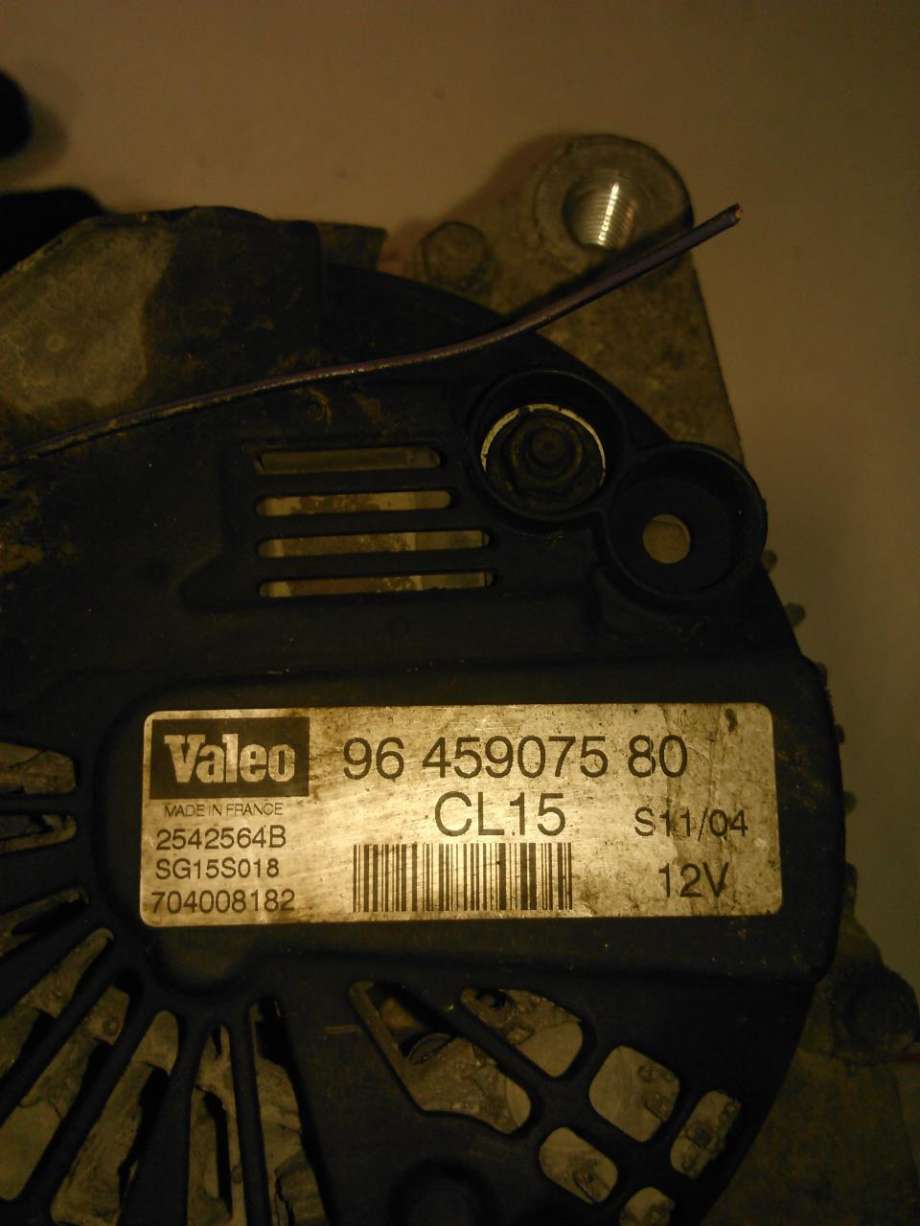 Dynamo diesel til Peugeot Boxer 2002-2006 (Type II)  (9645907580|)