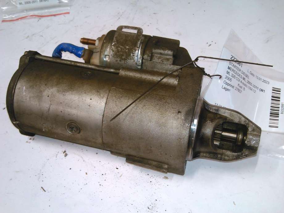 Starter diesel til Mercedes ML, 2005-2011 (W164) (W164) (VALEO|A0051517701)