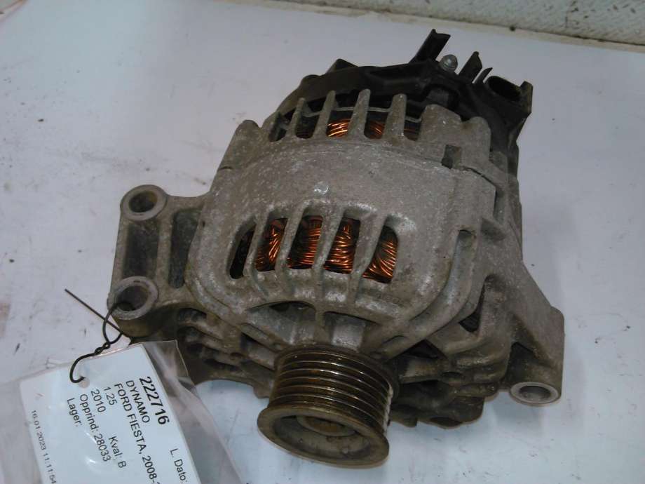 Dynamo til Ford Fiesta, 2008-2012 (Type VI, Fase 1)  (AV6N-10300-HA)